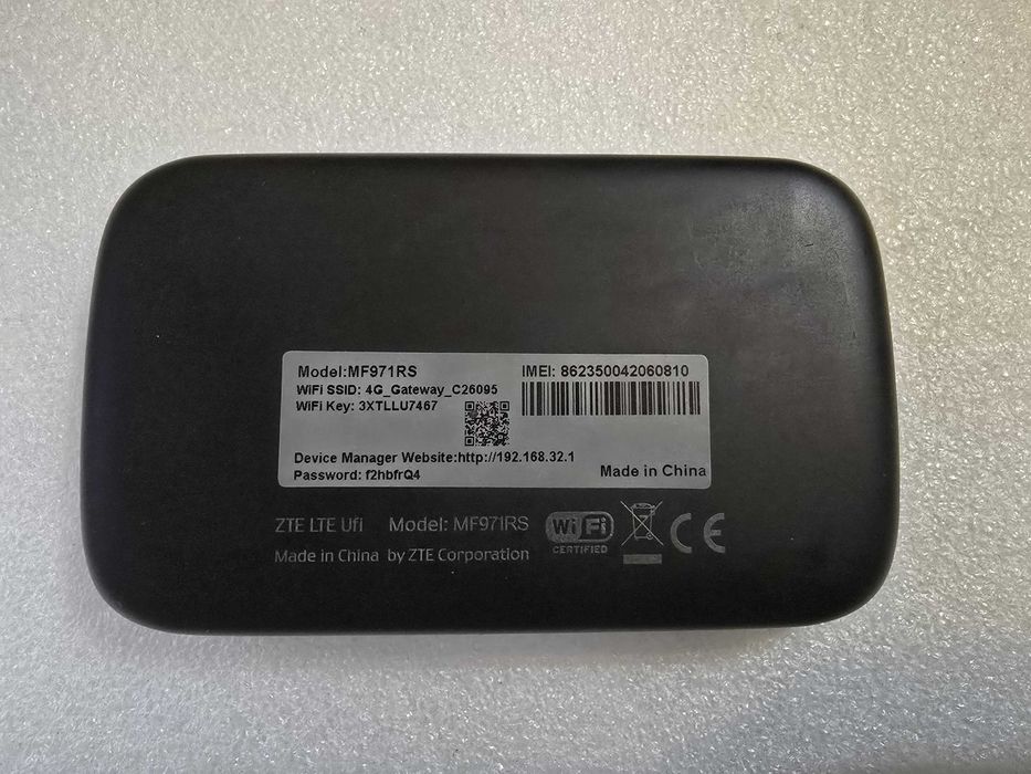Modem portabil WIFI ZTE MF971RS 4G LTE SIM – poze reale