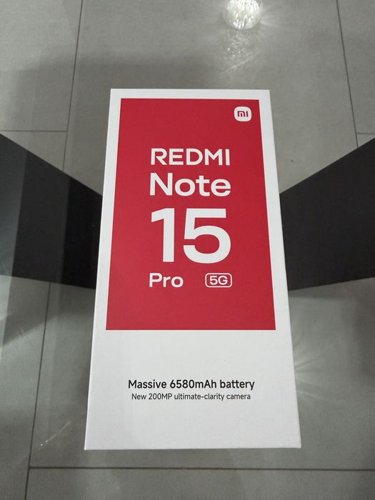 Redmi Note 15 Pro 5G titanium color 256GB / 8GB RAM • NOU / SIGILAT •