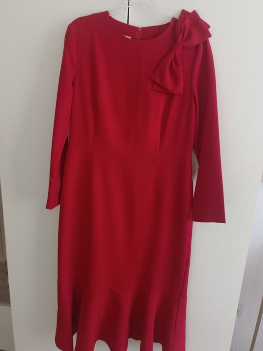 Платье красное турецкое