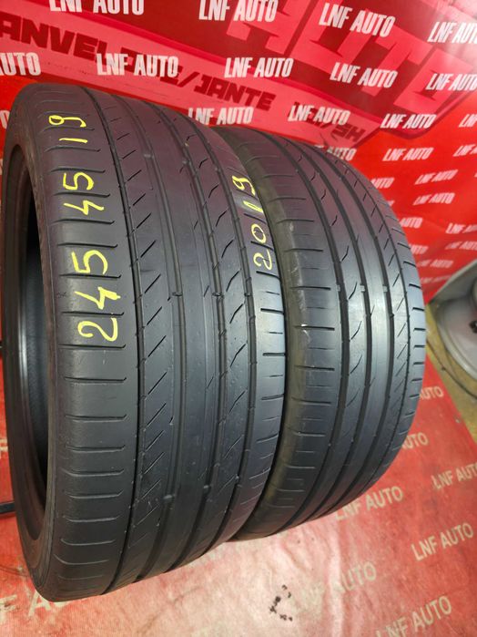 Anvelope de VARA - 245/45/19 - Continental - 5.83 MM - DOT 2019 !