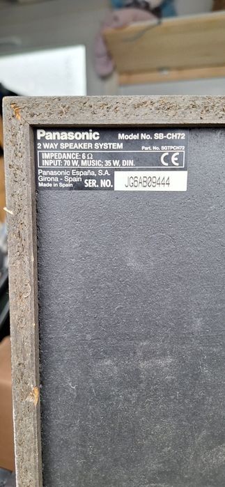 Boxe Panasonic de calitate