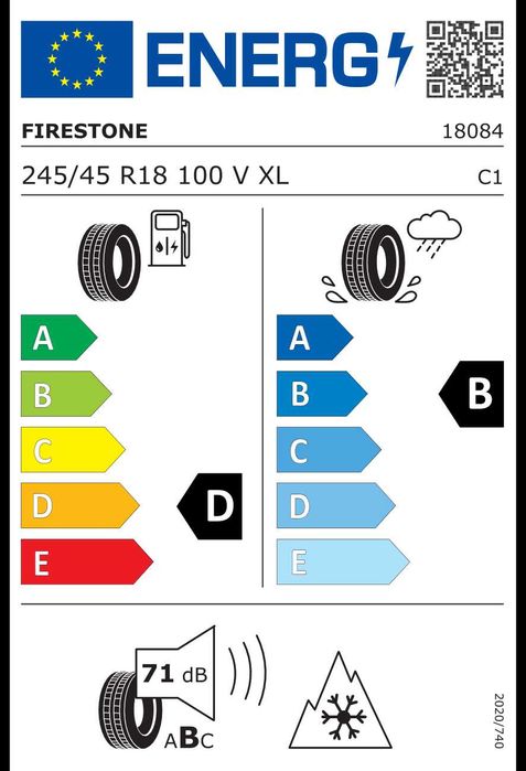 Зимни гуми FIRESTONE WINTERHAWK 4 245/45 R18 100V XL FR
