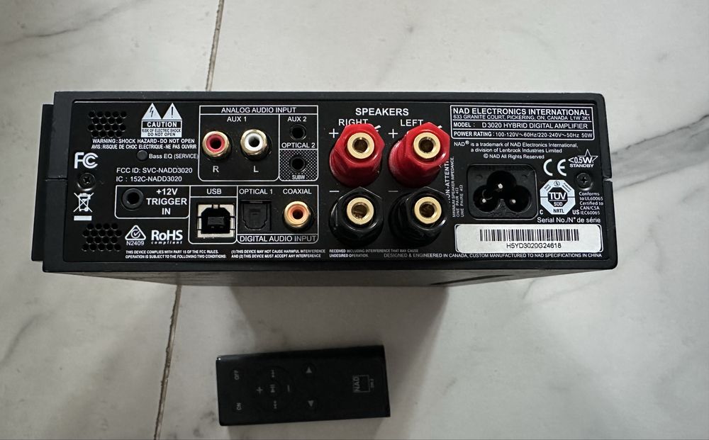 Amplficator audio NAD D3020 Hybrid digital amplifier