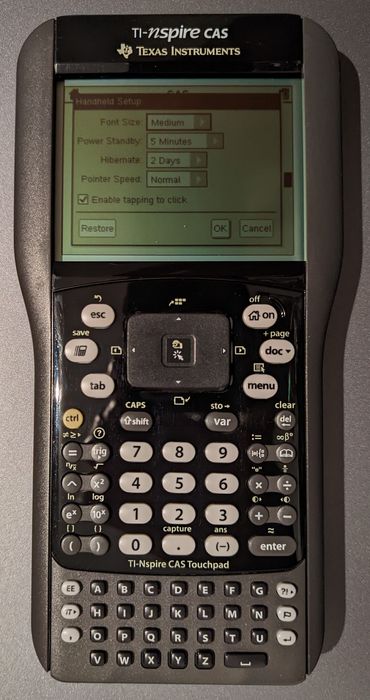 Calculator științific TI nspire CAS touchpad