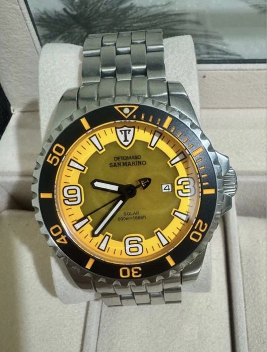 Ceas DETOMASO San Marino Solar – Sapphire – 50 ATM / 500 m