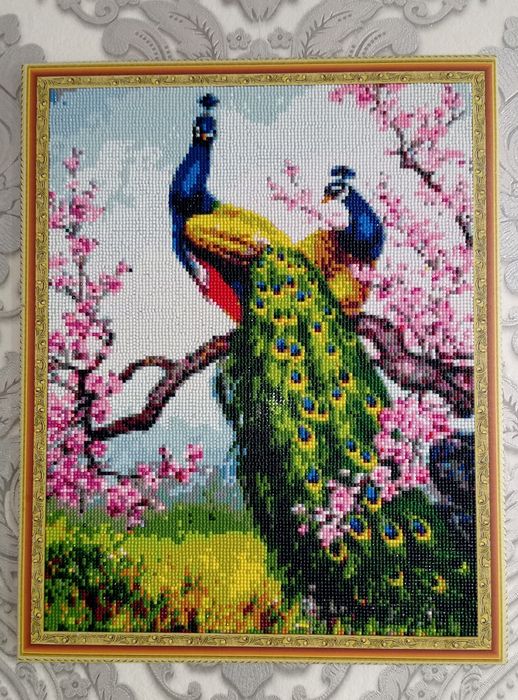 Готовая алмазная мозаика