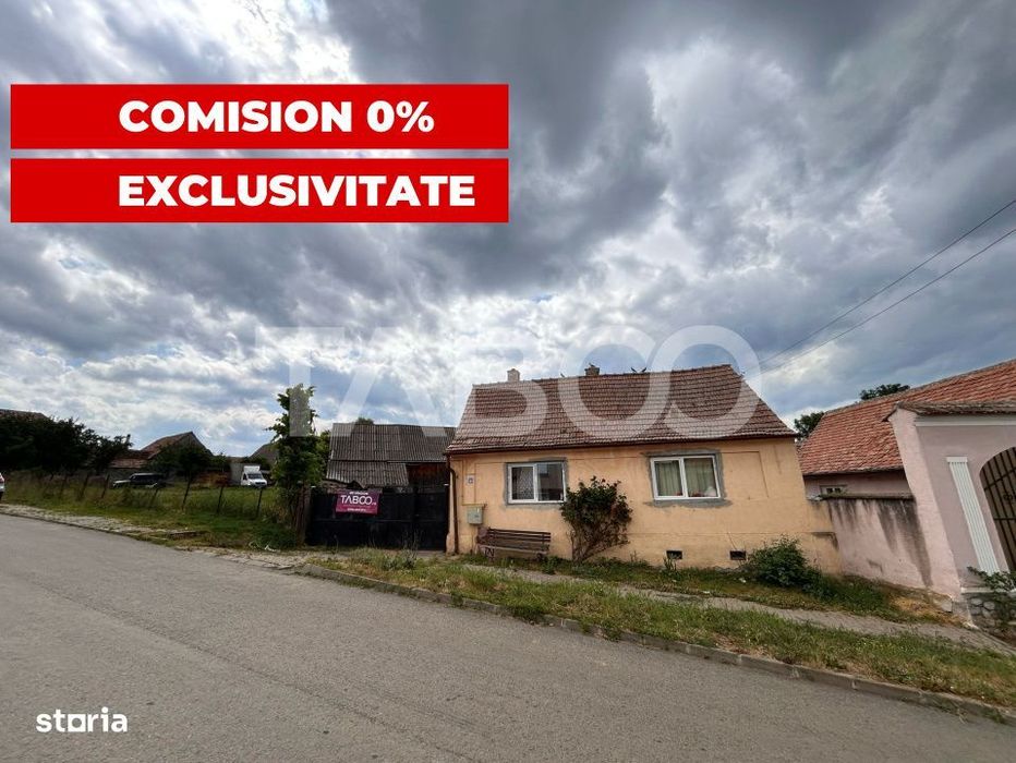 EXCLUSIVITATE Casa individuala + teren Sura Mica COMISION 0 %