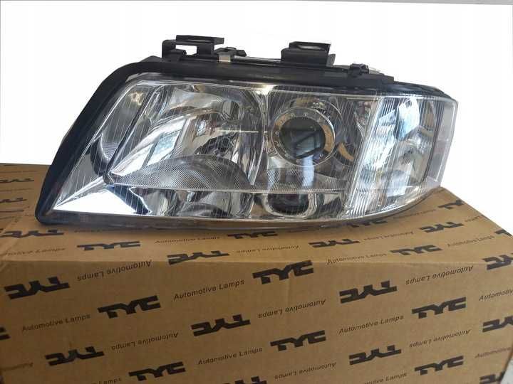 Фара передняя на ауди А6 капля