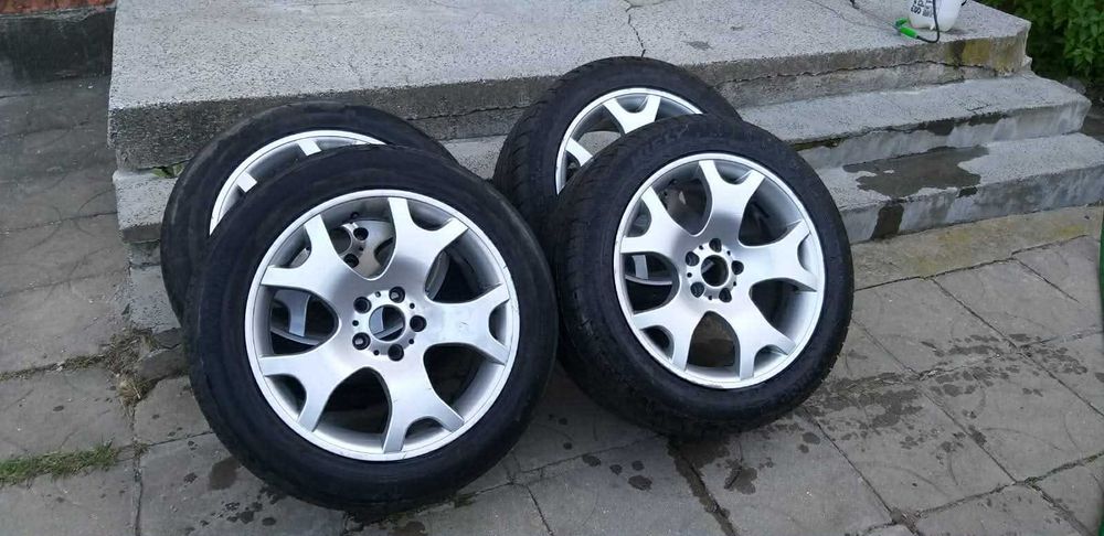 Джанти с гуми BMW X5 E53 Borbet 10J и 9J