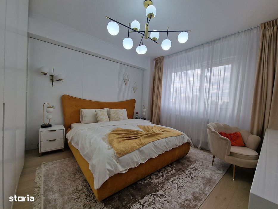 Sabrosso (IC Bratianu)- 3 camere mobilat-utilat modern-800euro/luna