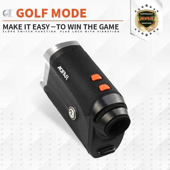 AOFAR GX-2S PRO Далекомер за голф и лов, 914 м с двоен режим голф/лов