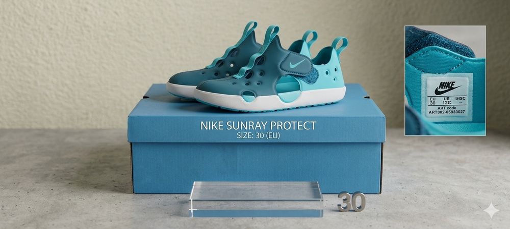 Детски сандали Nike Sunray Protect, Номер 30 – Като Нови!