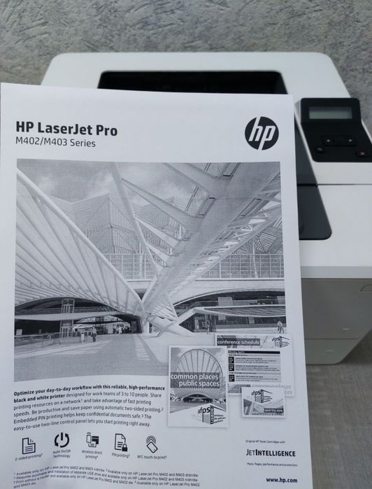 HP LaserJet Pro M402n
Скоростной принтер