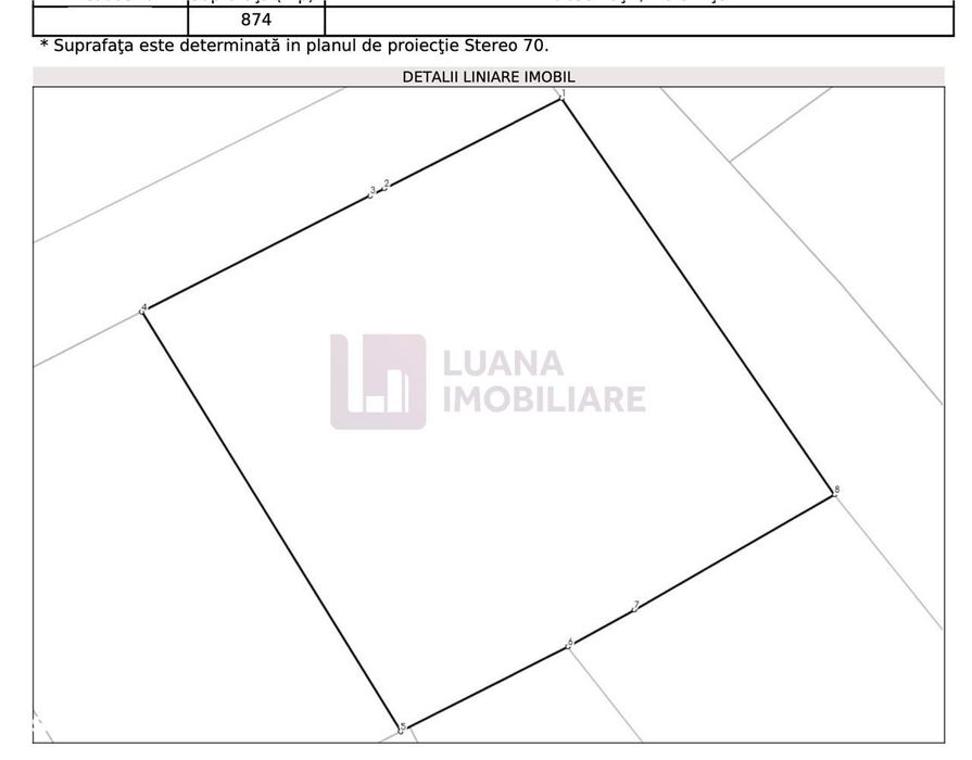 Teren intravilan | front dublu | 874 mp | Sura Mare | priveliste super