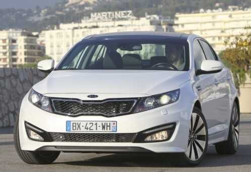 фара туманка бампер решетка оптима 2011 optima 11- K5