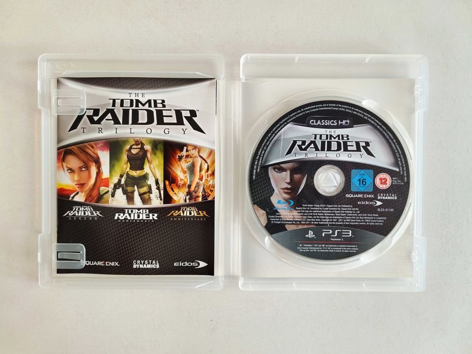 The Tomb Raider Trilogy HD Classics/Томб Райдър Трилогия за PlayStation 3 PS3 ПС3