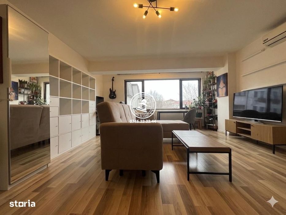 Apartament modern 2 camere, open-space, luminos, cu parcare – bloc 201