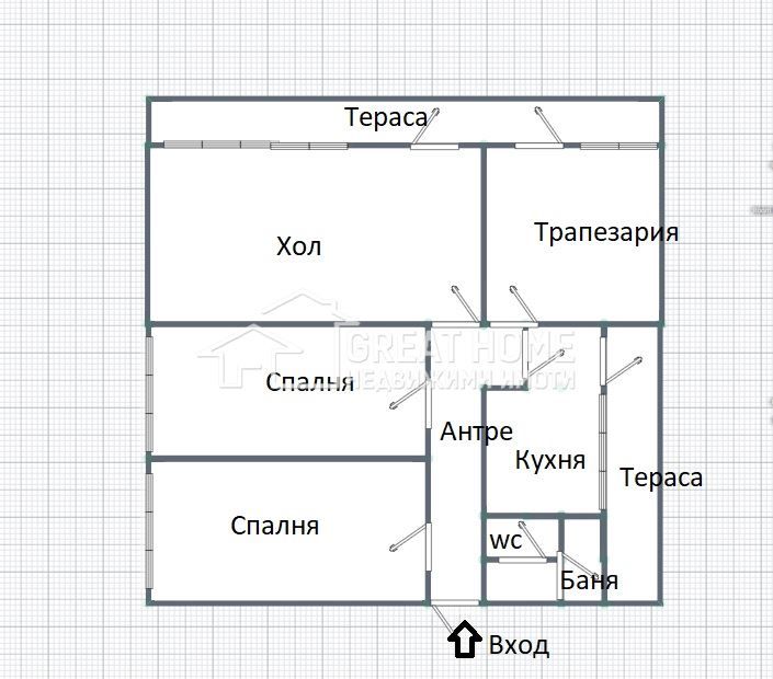 Център ! Многостаен ! Дворно Място