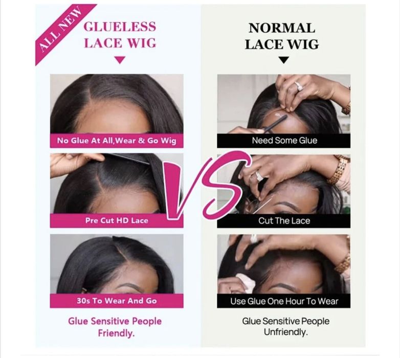 Peruca 100% par uman fara lipici, densitate 200 % , negru