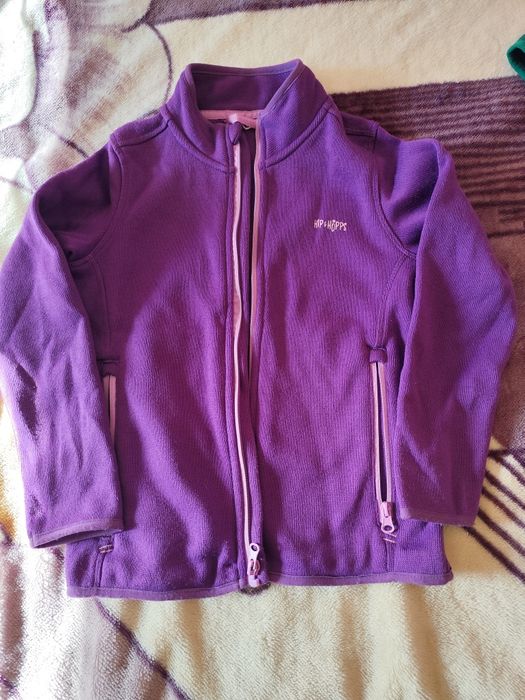 Детски жилетки,зелена 134-140 см.и лилава- 122-128 см