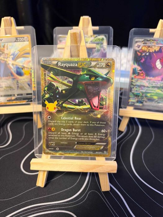 Pokemon TCG - Celebrations 30th - Gengar ex Special Illustration Rare, Rayquaza EX, Zacian V, Genesect EX