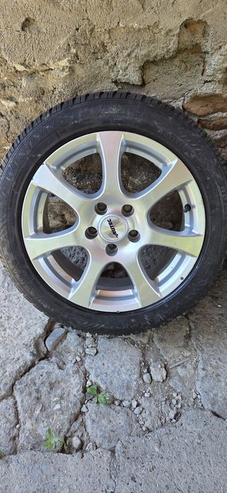 OPEL джанти със зимни гуми 195/55/16 7J ET35 5x110 цо65,1