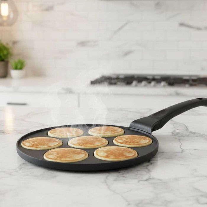 Тиган за 7 палачинки Ø28 см Cheffinger – мраморно