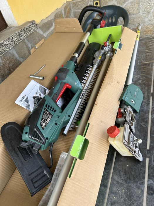 Електрически трион и храстотез