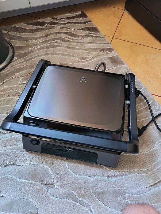 Gratar electric Philips HD6307/70 Seria 7000, 2200 W, nou.