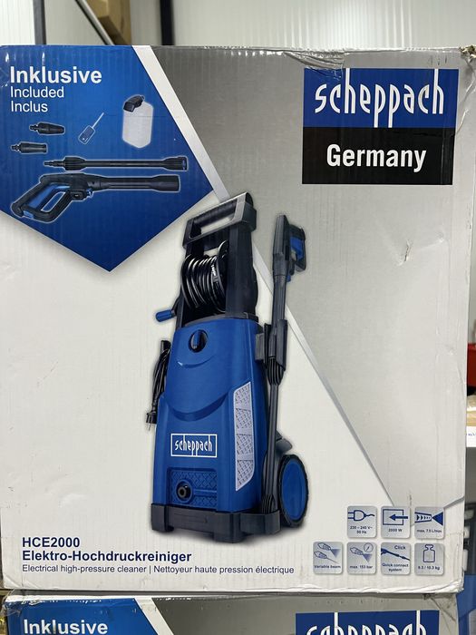 Нова Водоструйка Scheppach и IXES -110 бара,135 бара,150бара и 180бара