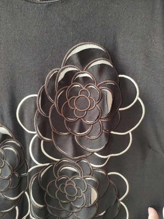 Платье с длинным рукавом, размер 60