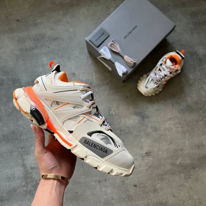 Balenciaga Track – White & Orange | РАЗМЕРИ: 35 до 46