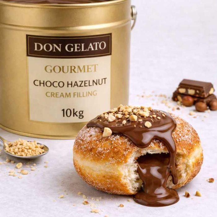 Гурме крем пълнеж шоко лешник Don Gelato | 1 кг / 3 кг / 10 кг