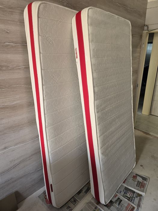 2бр.матраци и 2бр.подматрачни рамки ТЕД