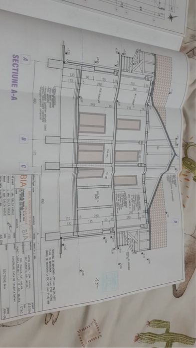 Vand constructie pensiune la rosu acces din DN7A com. Malaia