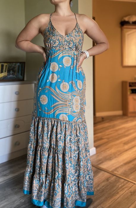 Rochie de satin BOHO