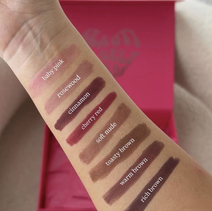 Huda Beauty Lip Contour Stain + rhode Peptide Lip Tint гланц оригинал