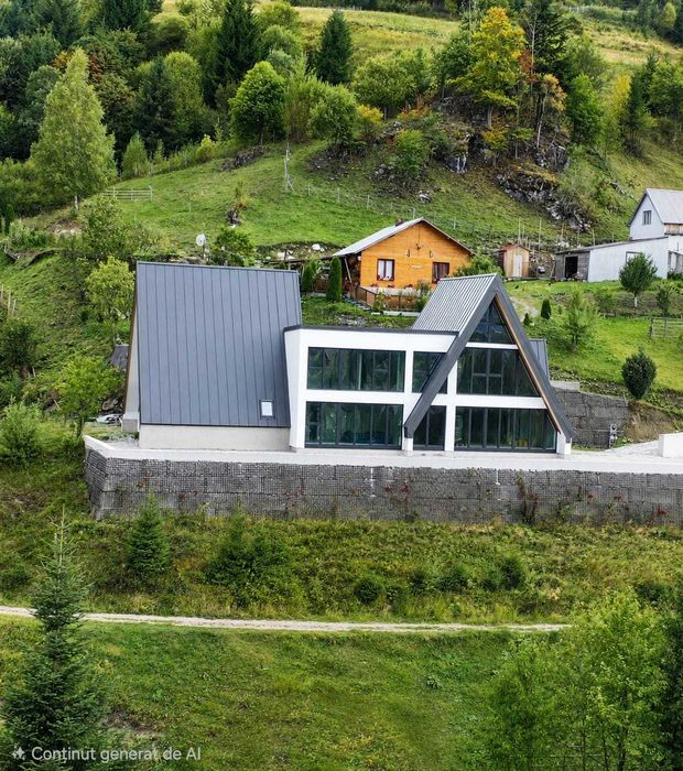 Vilă premium de vânzare în Borșa – zona Pârtiei Olimpice | 365 mp construiți, teren 1.000 mp