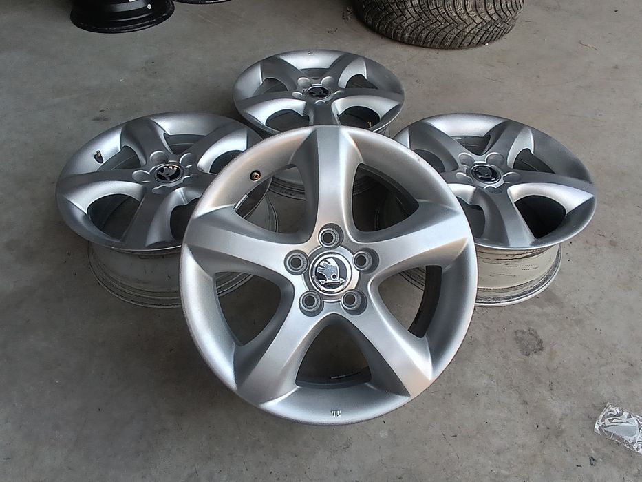Jante aliaj 5x100 r15 Vw Polo, Skoda Fabia, Rapid, Scala