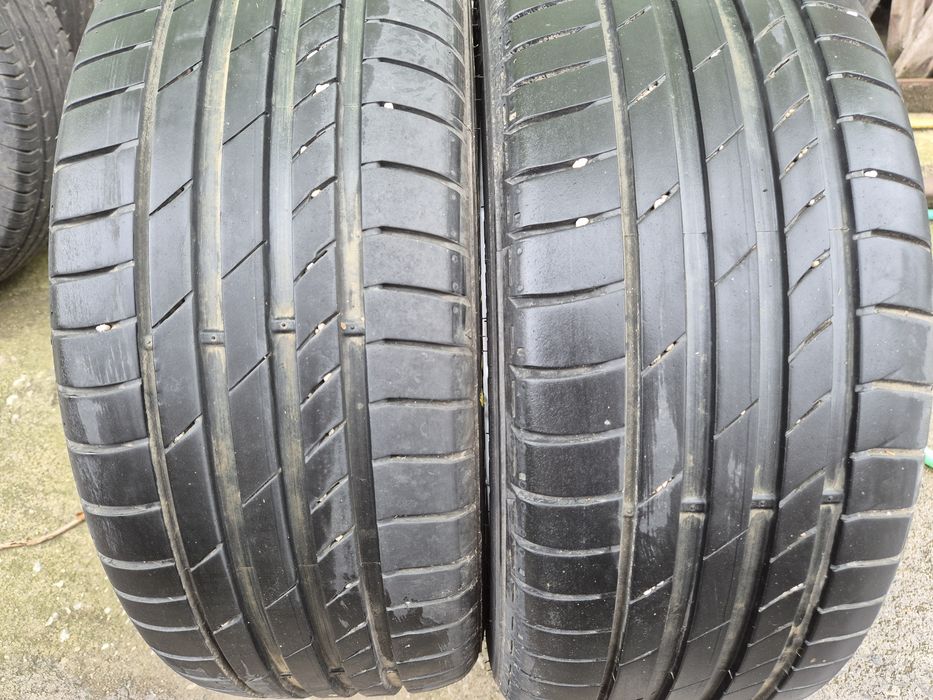 2бр летни гуми  Кумхо 225-50-17/ 2022г/ 6.3мм  грайфер