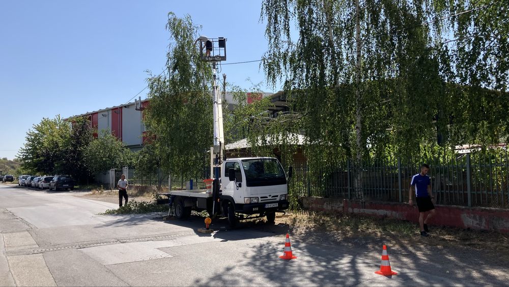 Услуги с автовишка