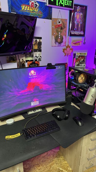 Schimb setup gaming cu masina