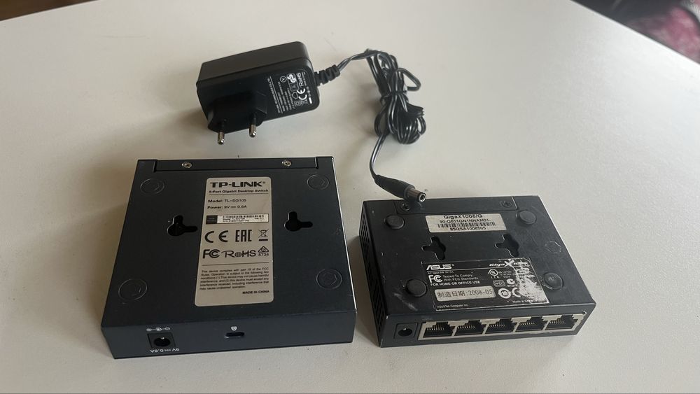 Switch TP-Link si Asus