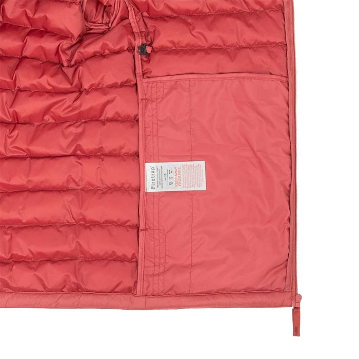 Олекотено дамско яке с гъши пух Firetrap Packable и Firetrap Slim-Fit