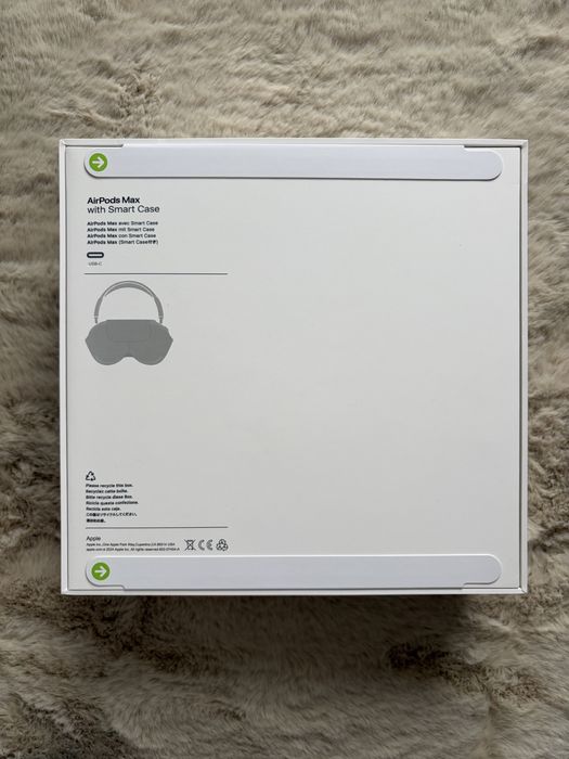 Apple Airpods Max Starlight NOI, sigilate (USB-C)