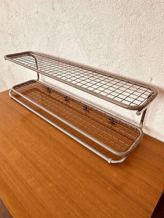 Оригинална винтидж шведска стенна закачалка Essem-Hyllan | Mid-Century Modern | 60-те