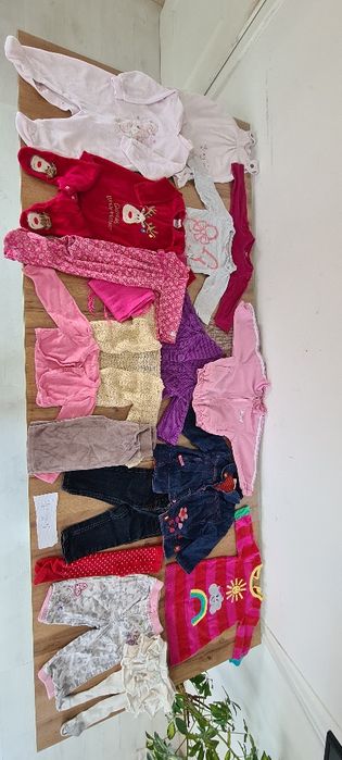 Лот 6-9 месеца момиче 19 части