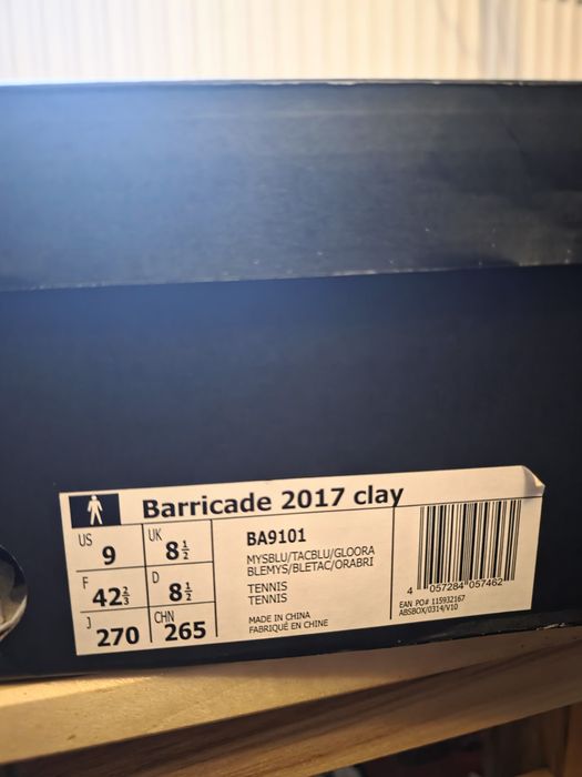 Adidas Barricade 2017 Clay