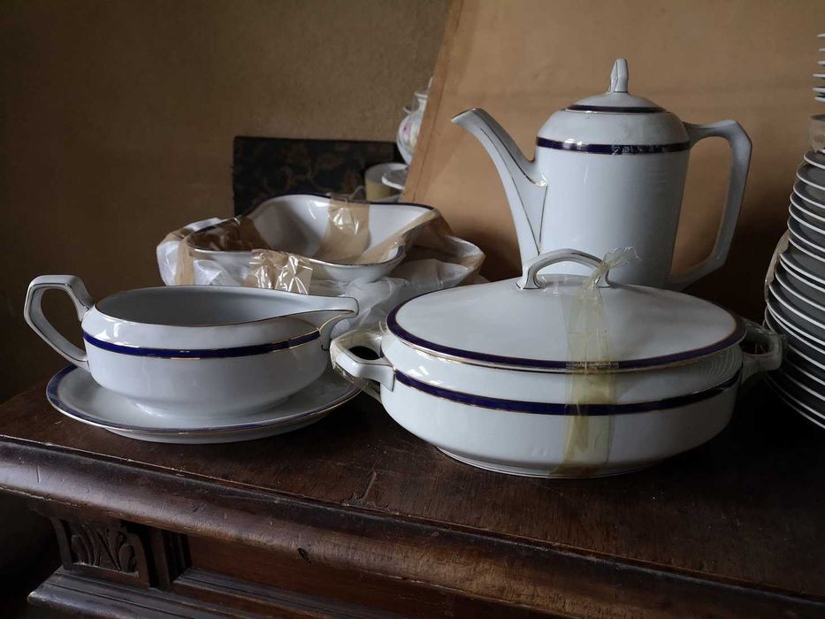 Serviciu masa, perioada interbelica, manufactura Tettau (Bavaria)