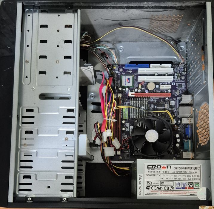 Старый системный блок LGA 775 / DDR2 /HDD 250GB